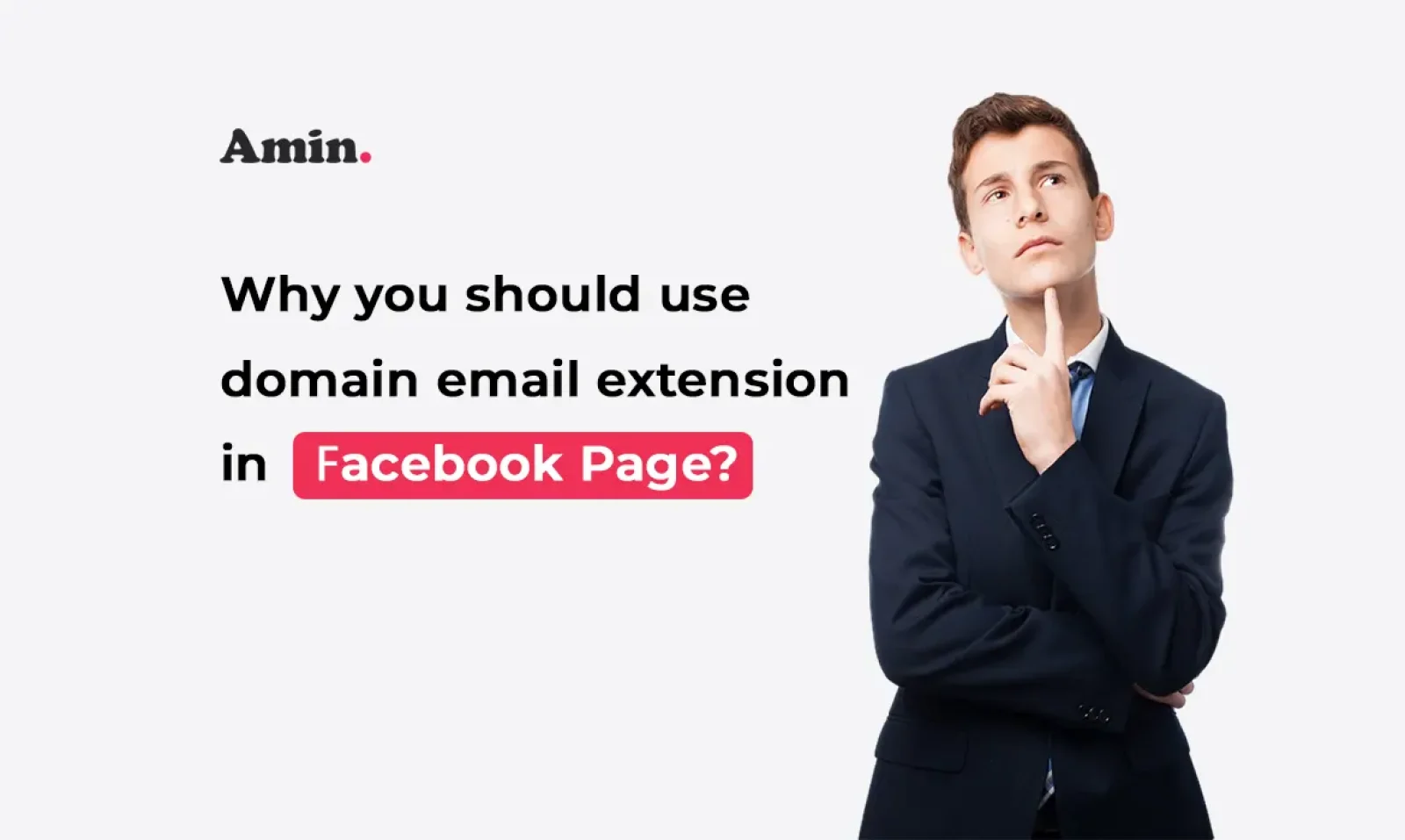 Why you should use domain email extension in Facebook Page